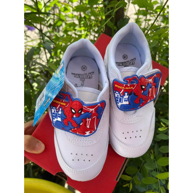 ผ้าใบขาวสไปเดอร์แมนมีไฟ(SP6430-6530)