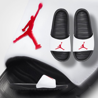 🔥ทักแชทรับโค้ด15%🔥 รองเท้าแตะ Jordan Break Slides "BRED" AR6347-016 ของแท้ ป้ายไทย