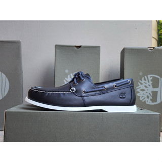 TIMBERLAND CEDAR BAY BOAT SHOE NAVY