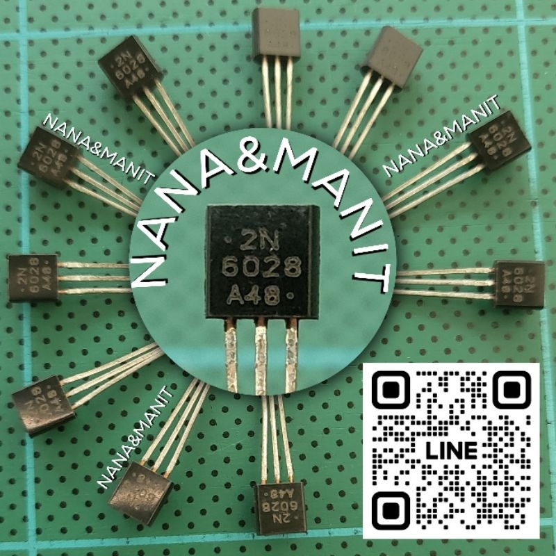 2N6028 TO-92 (งานแท้) แพ็คละ5ตัว