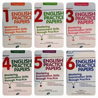 English Practice Papers : Mastering Examination Skills through PracticeP1-6#ข้อสอบวิชาภาษาอังกฤษ ป.1-ป.6พร้อมเฉลย#