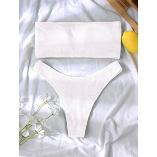 ส่งฟรี! ของใหม่ White Bikini size M