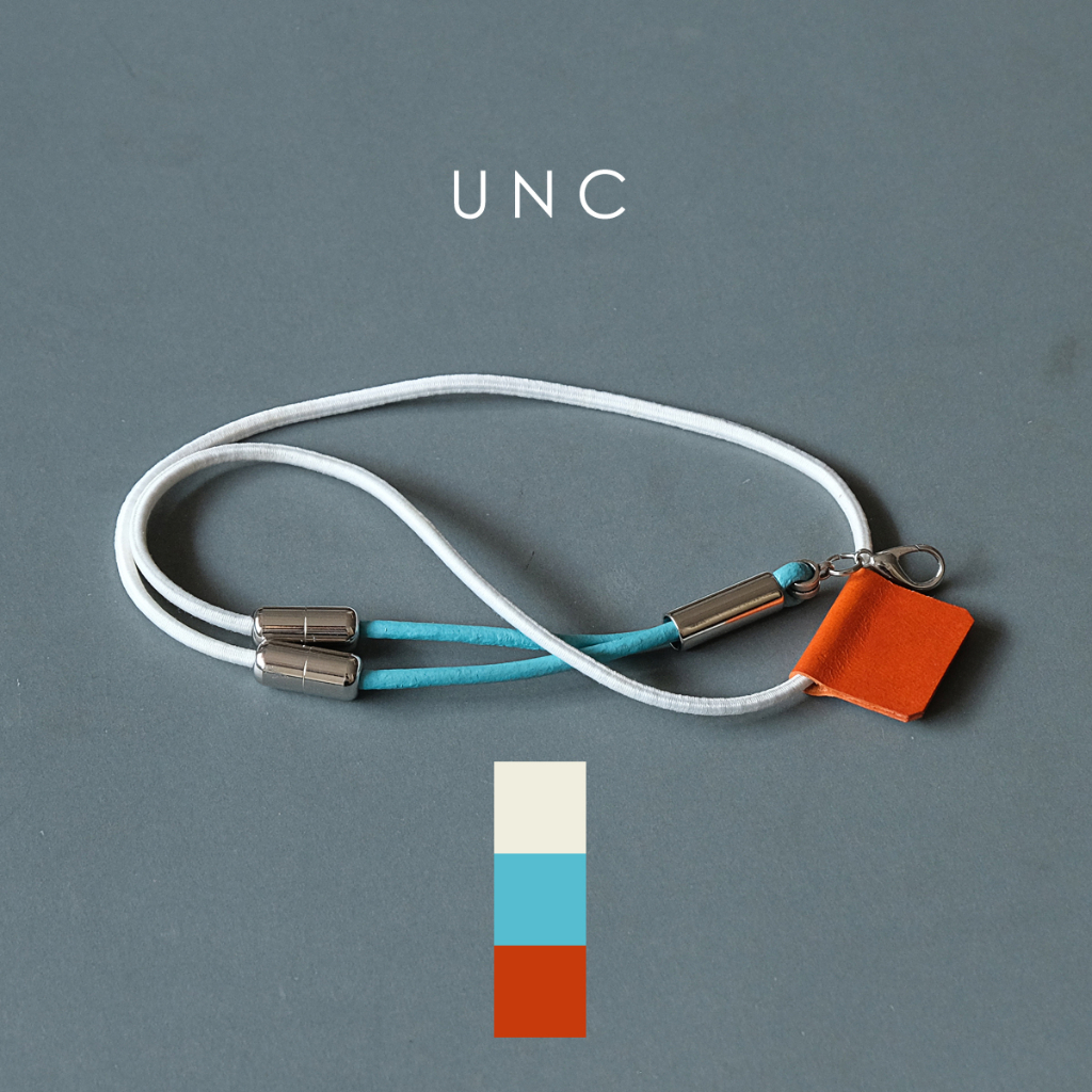 สร้อยพระ สร้อยคอหนังแท้และ ยางยืด ห้อยพระ สายหนังห้อยพระ รุ่น D Series แนว modern streetwear - รูปที่ 6