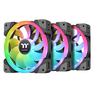 Thermaltake SWAFAN EX12 RGB PC Cooling Fan TT Premium Edition (3-Fan Pack) (CL-F143-PL12SW-A)