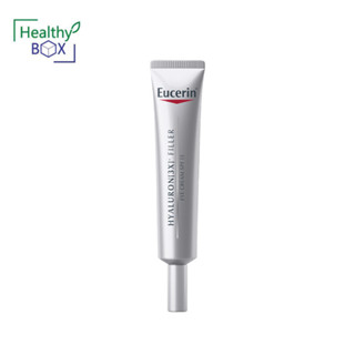 EUCERIN Hyaluron 3X+ Filler Eye Cream Spf15 15ml. ยูเซอริน ไฮยาลูรอน 3X+ ฟิลเลอร์ อาย ครีม ลดเลือนริ้วรอยรอบดวงตา