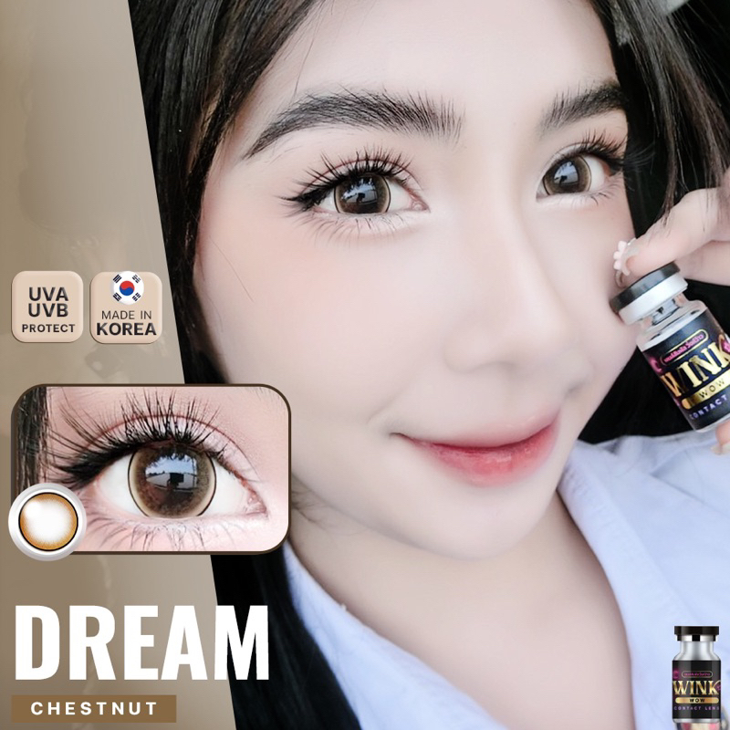 Dream eff.18 👑ค่าสายตา 0.00 ถึง -10.00👑 Wink wow