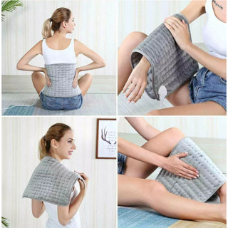 แผ่นความร้อนไฟฟ้า ผ้าห่มไฟฟ้า บรรเทาอาการปวดหลัง และตะคริ บรรเทาThermoPad Heating Pad การปรับความร้อนไฟฟ้า 6 ระดั