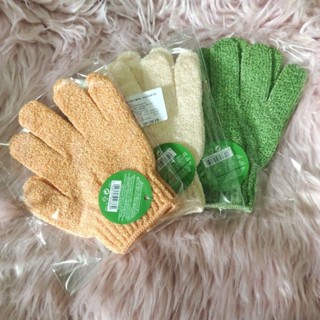 THE BODY SHOP BATH GLOVE ถุงมือใส่อาบน้ำขัดผิว