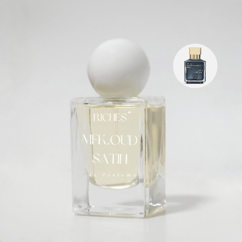 น้ำหอมริชเชสส์ RICHES de Perfume ติดทนยาวนานเกิน12-24ชม.! กลิ่น MFK.OUD SATIN เหมือนเป๊ะ ไม่เพี้ยน ไ
