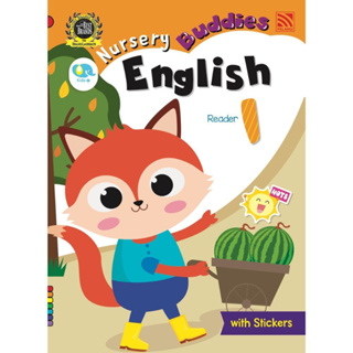 ^NANMEEBOOKS หนังสือ Nursery Buddies - English Reader 1 With Sticker เพอลังอิ