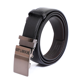 Guy Laroche เข็มขัดหนังผู้ชาย ( สีดำ ) - BB51034S3BL