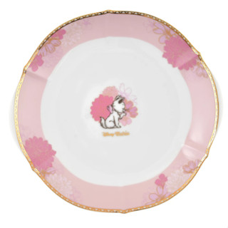 [ส่งตรงจากญี่ปุ่น] The Aristocats Marie Plate จานน้ําชายามบ่าย ลายทาง ไซซ์ L ใหม่