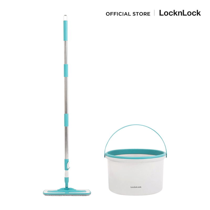 LocknLock ไม้ถูกพื้นพร้อมถังปั่นน้ำ Compact Spin Mop รุ่น ETM973