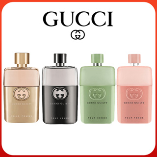 「🚀พร้อมส่ง💯ของแท้」Gucci Guilty Pour Homme/Eau de Parfum/Love Edition Pour Femme/Homme 5ml EDP/EDT