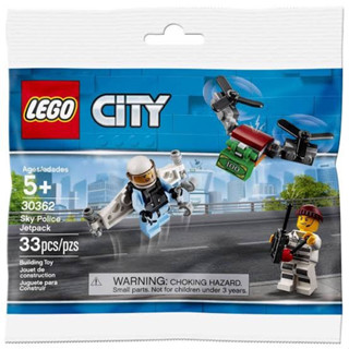 LEGO® City 30362 Sky Police Jetpack Polybag - เลโก้ใหม่ ของแท้ 💯%  พร้อมส่ง