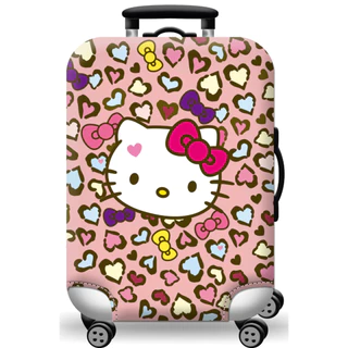 พร้อมส่งจากไทยด่วน! ผ้าคลุมกระเป๋าเดินทาง แบบยืด ลาย เจ้าหญิง ลายไทย คิตตี้ Hello Kitty