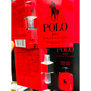 1.2ml น้ำหอม ของแท้ 100 % Ralph Lauren POLO RED EDT ให้ความรู้สึกถึงความว่องไว เสน่ห์ดึงดูดใจ และ อะดรีนาลีนด้วยกลิ่นหอม