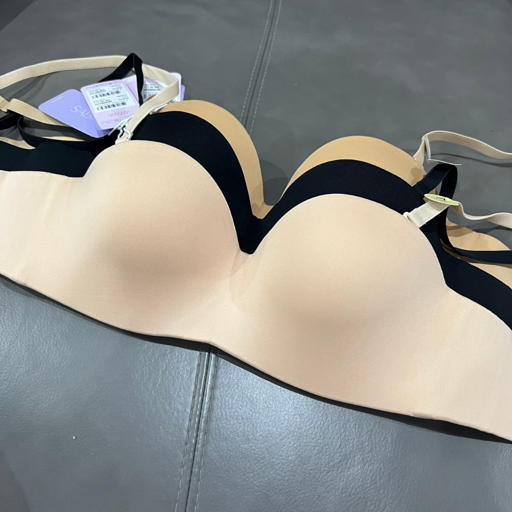 Sabina เสื้อชั้นใน Invisible Wire (ไม่มีโครง) Seamless Fit รุ่น Pretty Perfect รหัส SBU9500