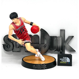 Slam Dunk Rukawa Kaede ท่าเลี้ยงบอล PVC Figure 25 cm