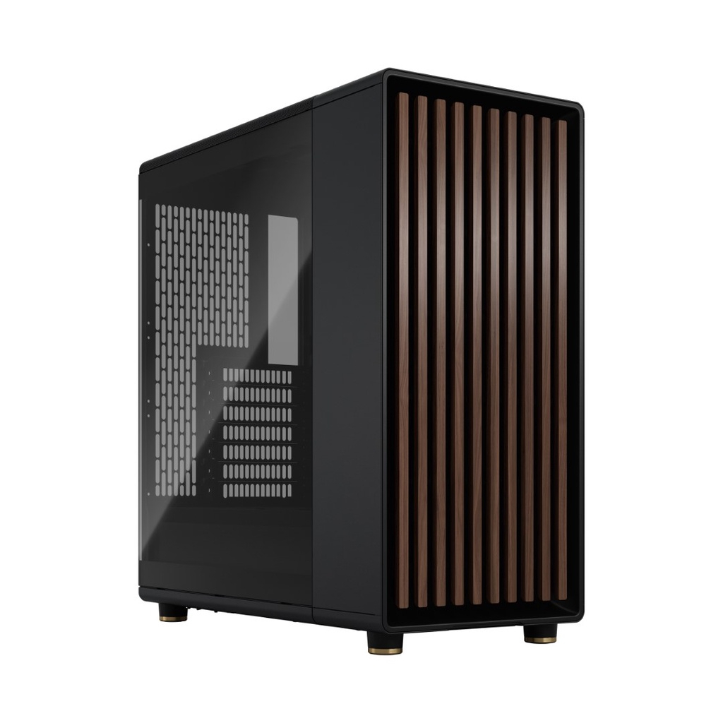 Fractal Design North Charcoal Black Tempered Glass Case (FD-C-NOR1C-02)
