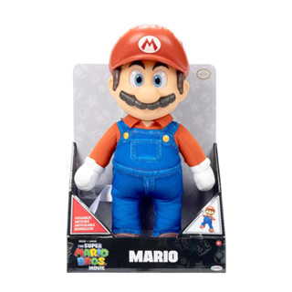 [ใช้ 2 โค้ดลดเพิ่ม] Super Mario Movie 12" Roto Plush Mario ตุ๊กตาซุปเปอร์มาริโอ้