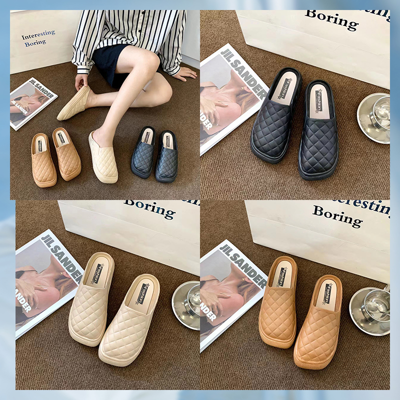 Fshoes ขายดี 🪴 รองเท้าแตะผู้หญิง รองเท้าแฟชั่นเปิดส้น สาวๆออฟฟิซคือดีต่อใจไม่ไหว 💌 ใส่ได้ทุกวัน สวยเริ่ดไม่ซ้ำใคร มี 3 ส