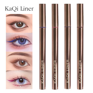 KaQi Eyeliner อายไลน์เนอร์ กันน้ำ ปลายพู่กัน เส้นคม (K802) EYELINER PEN 1869