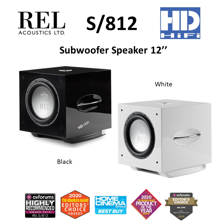 REL S-812 Subwoofer Speaker 12''