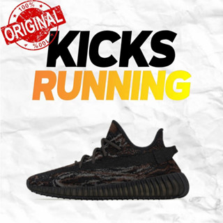 adidas originals Yeezy boot 350 v2 mx rock black Running shoes ของแท้ 100 %