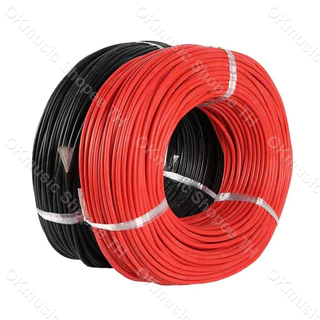 สายไฟซิลิโคน สายไฟทองแดง 100% แท้ สายอ่อน ทนความร้อนสูง 8awg 10awg 12awg 14awg 16awg 18awg 20awg Silicone 200องศา