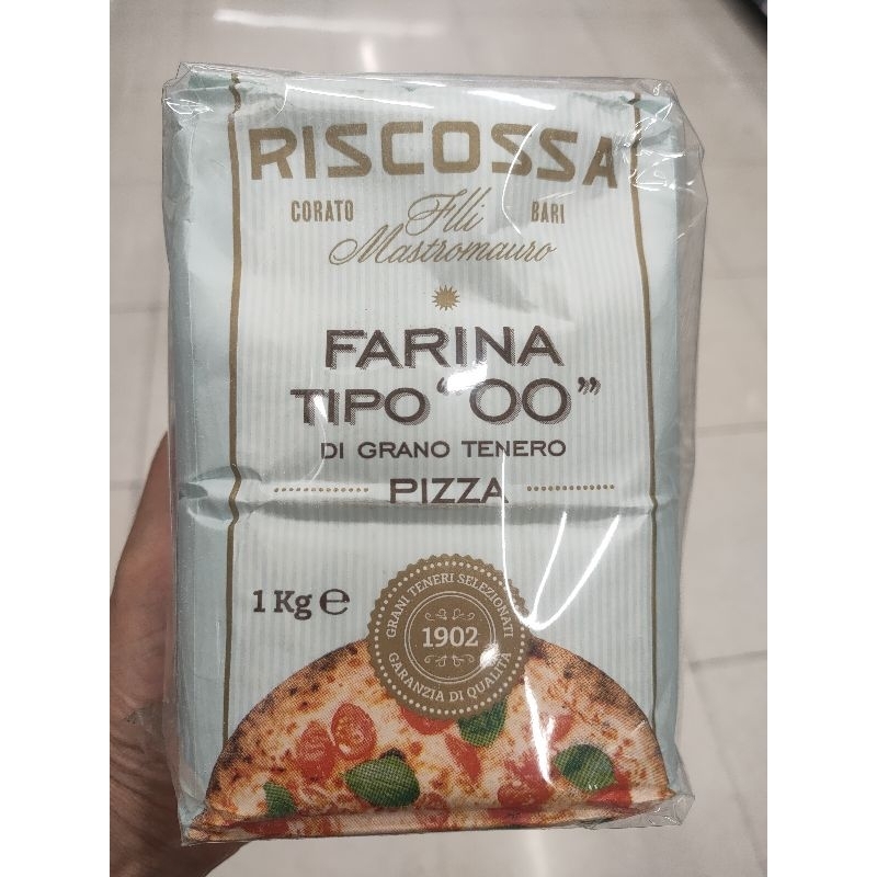 Riscossa Tenero wheat Flour   ฟารีนาเปอร์พิซซ่า 1 kg.