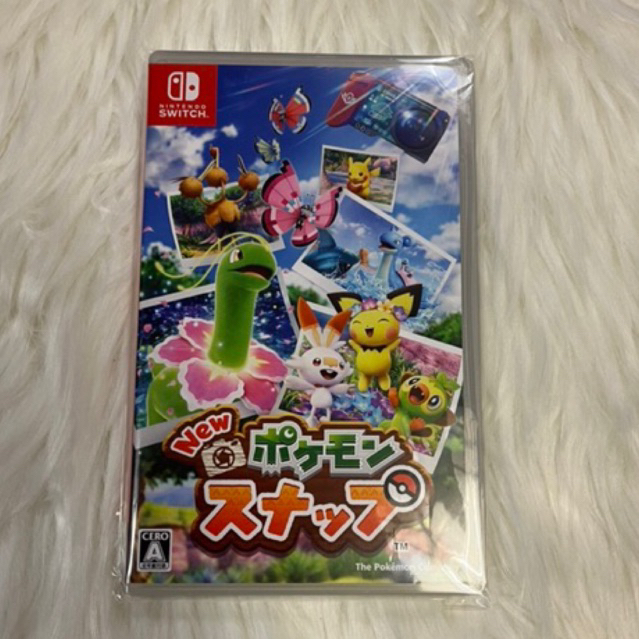 แผ่นสวิตช์มือสอง New Pokemon snap