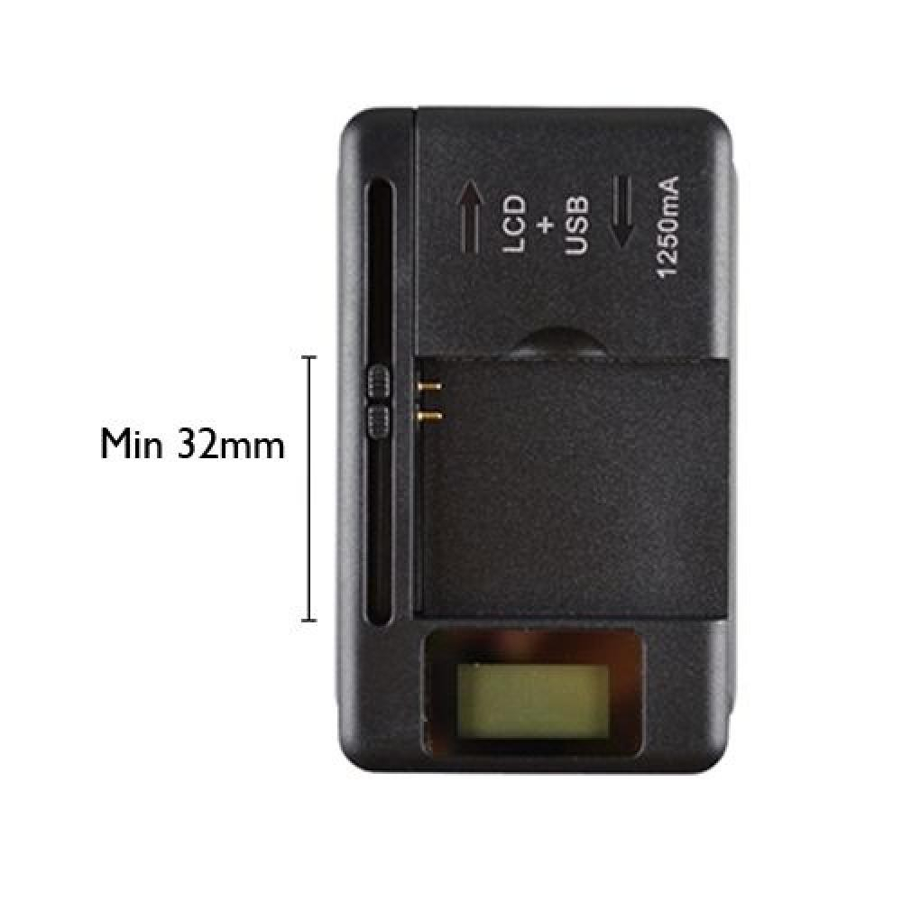 พร้อมส่ง ที่ชาร์จแบตกล้อง หน้าจอ LCD ที่ชาร์จแบบหนีบ แบบมีจอ ใช้ง่าย