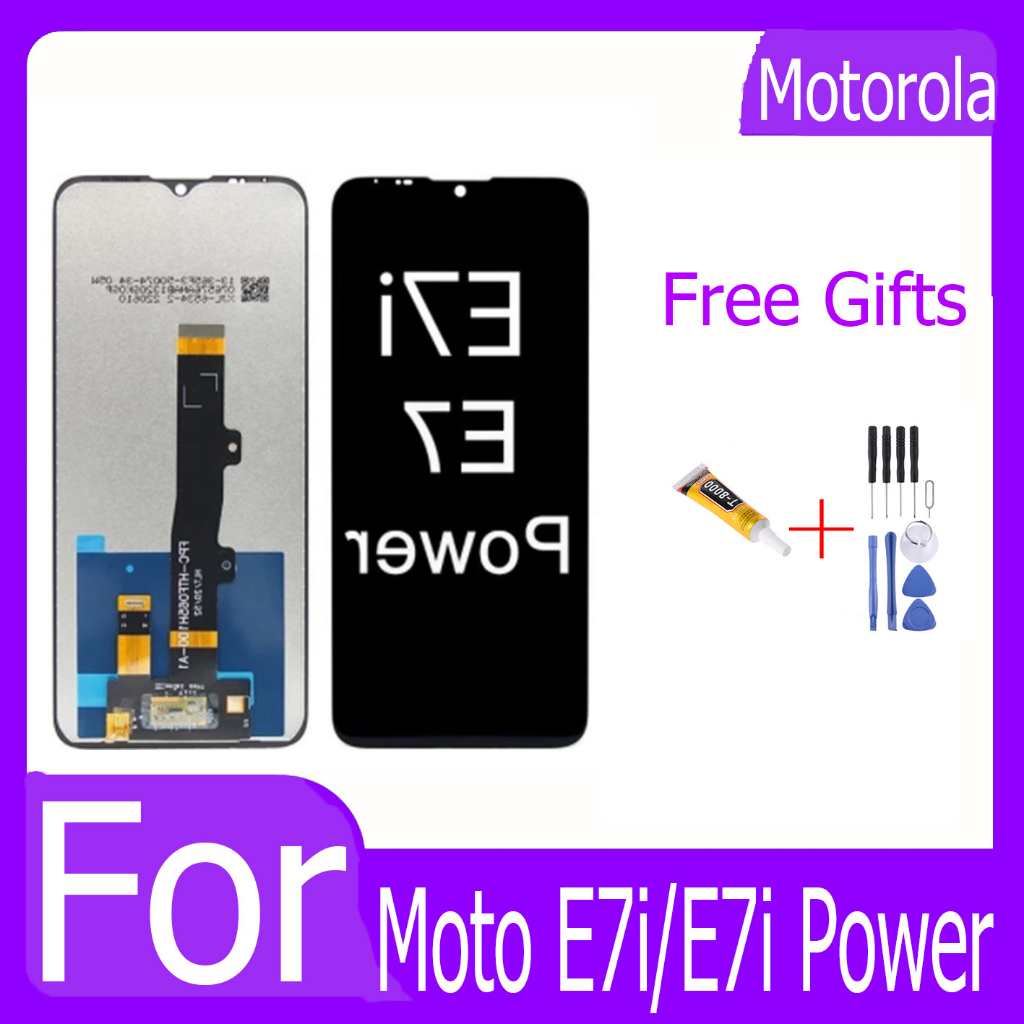 หน้าจอแท้ Motorola Moto E7i/E7i Powerจอชุด จอMoto LCD Display พร้อมทัชสกรีน จอ+ทัช สำหรับ Moto E7i/E7i Power