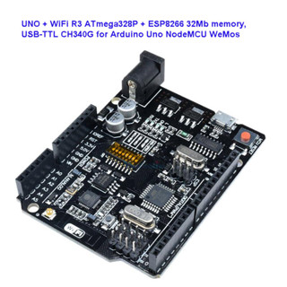 UNO+WiFi R3 ATmega328P+ESP8266 32Mb USB-TTL CH340G for Arduino Uno NodeMCU WeMos