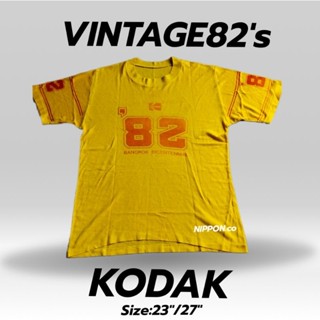 เสื้อยืดKodak Vintage1982s เสื้อวินเทจแท้100% #A1