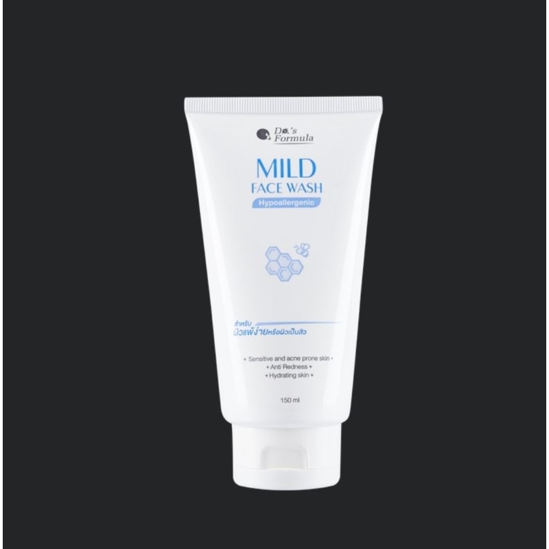 เจลล้างหน้า​De.'s Formula Organic Rosewater Mild Face Wash