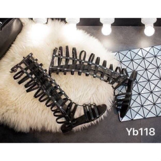 YB118 รองเท้า gradiator ส้นแบน ใส่แล้วเก๋กว่าใคร