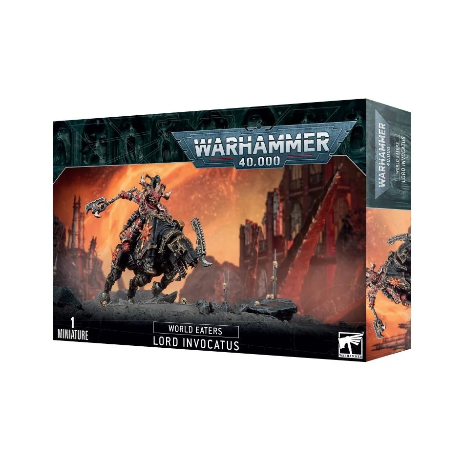 [GW พร้อมส่ง] WARHAMMER 40K: WORLD EATERS: LORD INVOCATUS โมเดลเกมสนามจำลอง