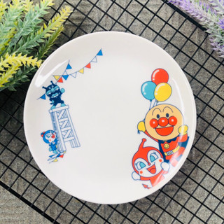 จานเซรามิคญี่ปุ่น SKYLARK ลาย ANPANMAN มือสอง จากญี่ปุ่น