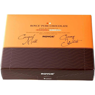 [ROYCE] Royce Pure Chocolate [Caramel Milk &amp; Creamy White] 1 กล่อง 40 (x 1) [ส่งตรงจากญี่ปุ่น]