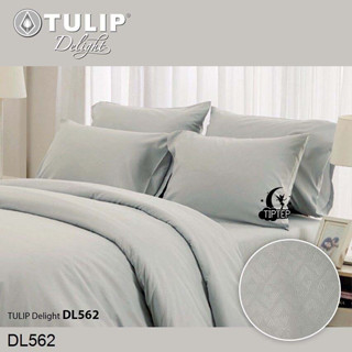 Tulip delight ผ้าปูที่นอน + ผ้าห่มนวม Emboss ลาย DL562