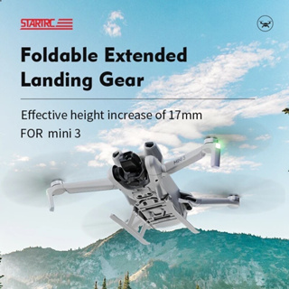 STARTRC DJI Mini 3 Extended Landing Gear ขาตั้งโดรน Mini 3 ป้องกันความเสียหายเวลาลงจอด สำหรับ DJI Mini 3 Drone