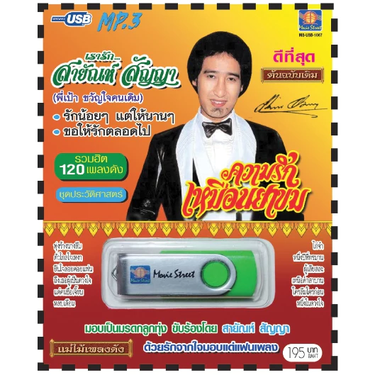 เพลงลูกทุ่ง USB- MP.3 ชุดเรารักสายัณห์ สัญญา ความรักเหมือนยาขม# เพลงลูกทุ่งไทย ภาษาไทย เสียงดี เสียงไพเราะ