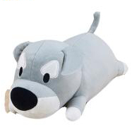 THE DOG Illustration Touch Lying Down Plushy BIG C THE DOG ตุ๊กตาตุ๊กตาสัมผัสขนาดใหญ่