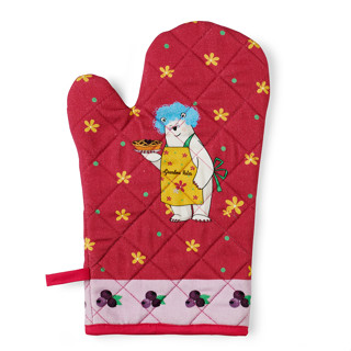 SuperSOSO! Cotton Oven Mitts with cotton padding