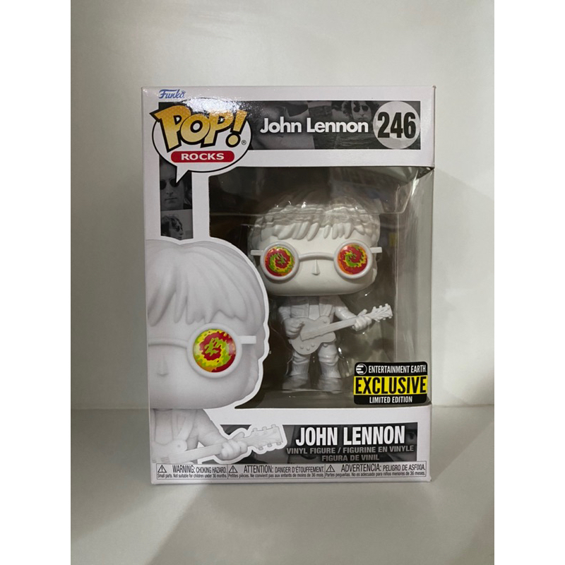 Funko Pop John Lennon Exclusive 246 กล่องมีรอยยับ