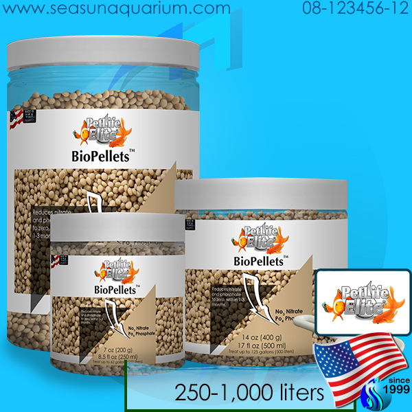 PetLifeElite BioPellets สารกรองตะไคร่ สารกำจัดฟอตเฟต สารกำจัดไนเตรต เพ็ทไลฟ์อีลิท ไบโอไพเลท bio pell