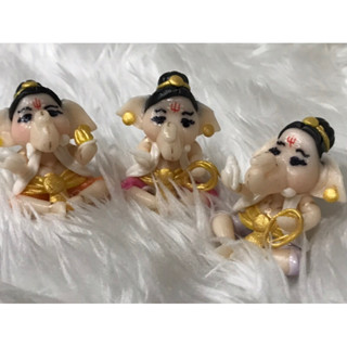 พระพิฆเนศดินปั้น  ขนาด 4  ซม