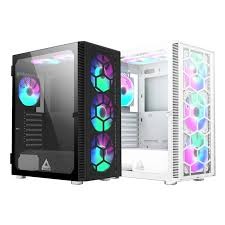 (X3) SERIES RGB MESH &amp; GLASS CASE (เคส) MONTECH X3 * (BLACK , WHITE)  สินค้าของแท้ประกัน 1ปี